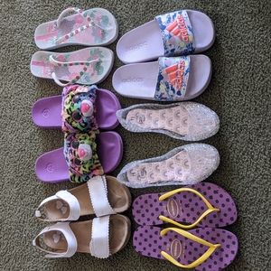 Lot of 6 summer shoes
